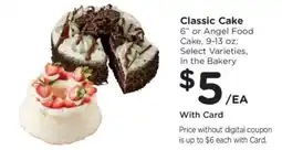 Kroger Classic Cake offer