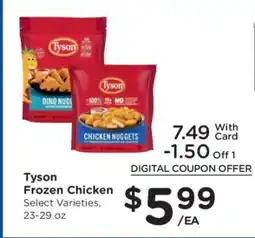 Kroger Tyson Frozen Chicken offer