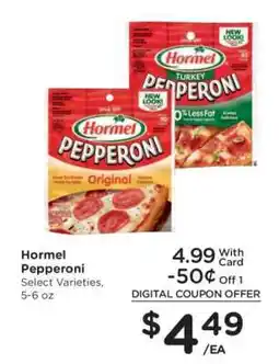 Kroger Hormel Pepperoni offer