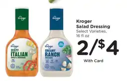 Kroger Kroger Salad Dressing offer