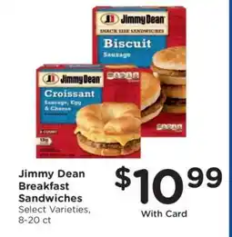 Kroger Jimmy Dean Breakfast Sandwiches offer