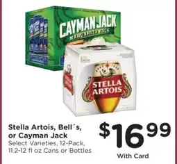 Kroger Stella Artois, Bell's, or Cayman Jack offer