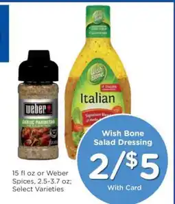 Kroger Wish-Bone Salad Dressing offer