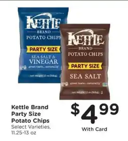 Kroger Kettle Brand Party Size Potato Chips offer
