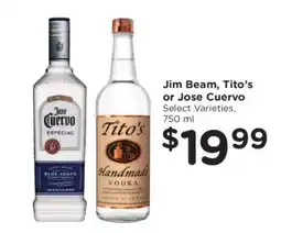 Kroger Jim Beam, Tito’s or Jose Cuervo offer