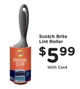 Kroger Scotch-Brite lint roller offer