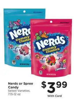 Kroger Nerds or Spree Candy offer