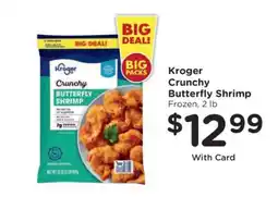 Kroger Kroger Crunchy Butterfly Shrimp offer