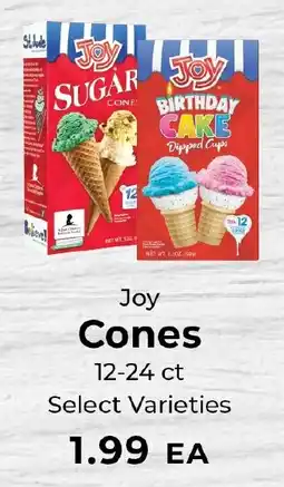 Sunset Foods Joy Cones offer
