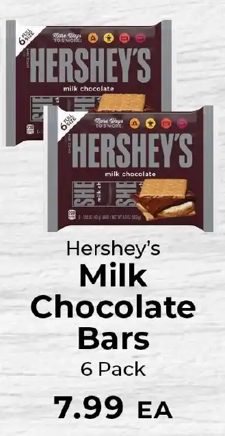 Sunset Foods Hershey's milk chocolate bars offer