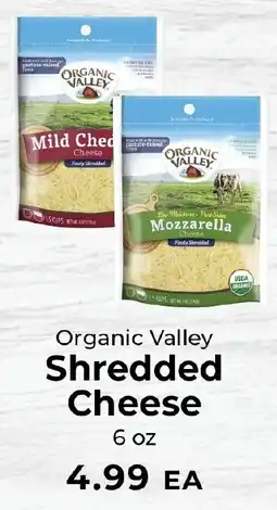 Sunset Foods Organic Valley Shredded Cheese offer