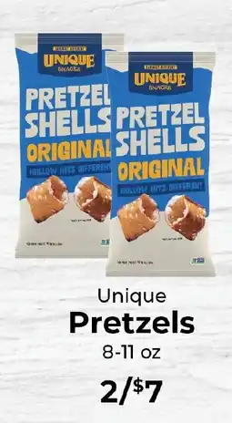 Sunset Foods Unique Pretzels offer
