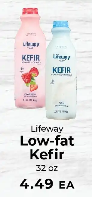 Sunset Foods Lifeway Low-fat Kefir offer