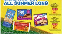 Safeway Kellogg's Nutri-Grain Bars or Rice Krispies Treats offer