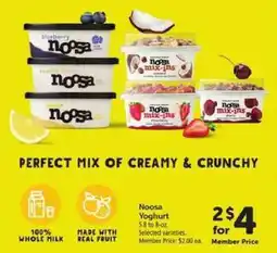 Safeway Noosa Yoghurt offer