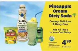 Safeway Califia Farms Organic Almond Creamer offer