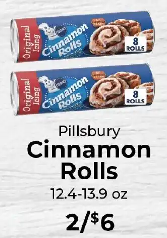 Sunset Foods Pillsbury Cinnamon Rolls offer