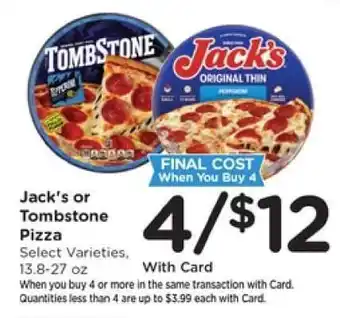 Pick'n Save Jack's or Tombstone Pizza offer
