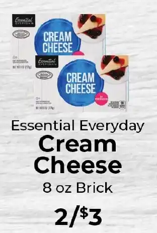 Sunset Foods Essential Everyday Cream Cheese offer