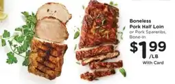 Pick'n Save Boneless Pork Half Loin offer
