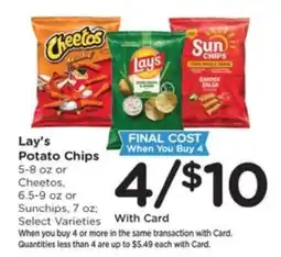 Pick'n Save Lay's Potato Chips offer