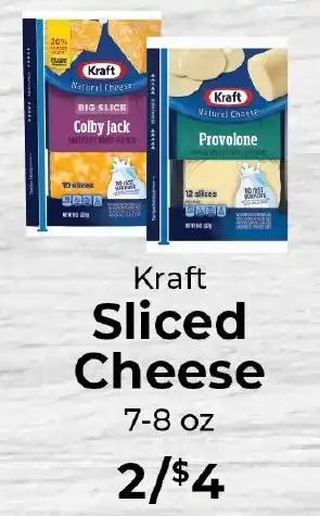 Sunset Foods Kraft sliced cheese offer
