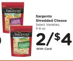 Pick'n Save Sargento Shredded Cheese offer