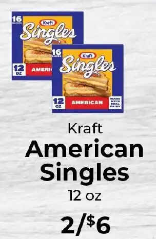 Sunset Foods Kraft American Singles offer