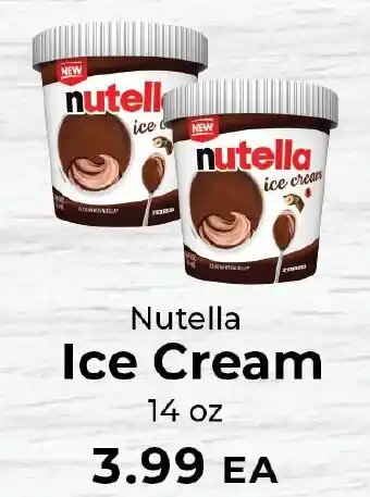 Sunset Foods Nutella Ice Cream offer