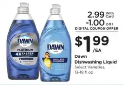 Pick'n Save Dawn Dishwashing Liquid offer