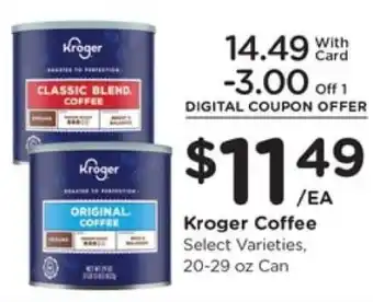 Pick'n Save Kroger Coffee offer