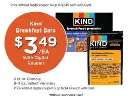 Pick'n Save Kind Breakfast Bars offer
