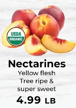 Sunset Foods Nectarines offer