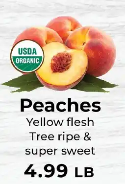 Sunset Foods Peaches offer