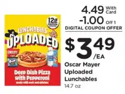 Pick'n Save Oscar Mayer Uploaded Lunchables offer