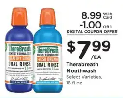 Pick'n Save TheraBreath Mouthwash offer