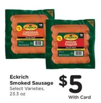 Pick'n Save Eckrich Smoked Sausage offer