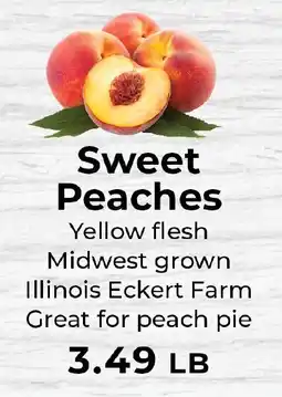 Sunset Foods Illinois Eckert Farm Sweet Peaches offer