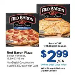 Pick'n Save Red Baron Pizza offer