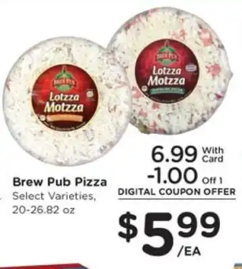 Pick'n Save Brew Pub Pizza offer