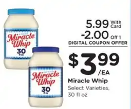 Pick'n Save Miracle Whip offer