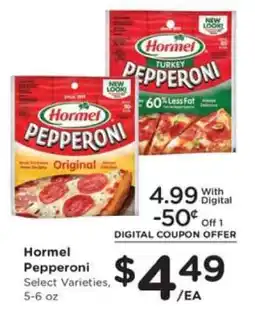 Pick'n Save Hormel Pepperoni offer