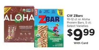 Pick'n Save Clif Zbars offer