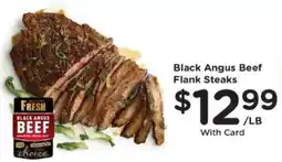 Pick'n Save Black Angus Beef Flank Steaks offer
