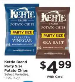Pick'n Save Kettle Brand Party Size Potato Chips offer