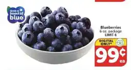 Albertsons Blueberries offer