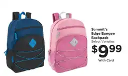 Pick'n Save Summit's Edge Bungee Backpack offer
