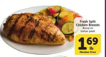 Albertsons Fresh Split Chicken Breasts offer