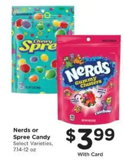 Pick'n Save Nerds or Spree Candy offer