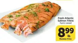 Albertsons Fresh Atlantic Salmon Fillets offer